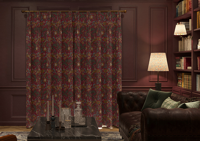 Oakmere, Carmine - Made to Measure Curtains - Image 7